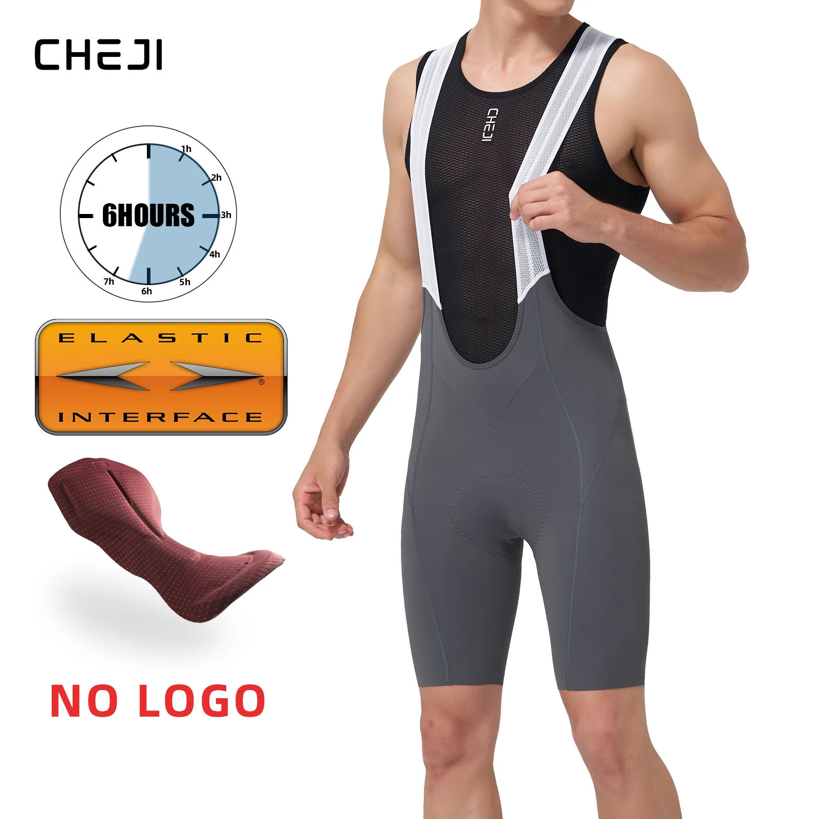 Cheji Men's High-Quality Bib Shorts for Cycling Comfortable Breathable Cycling Bib Shorts
Cheji Men's High-Quality Bib Shorts for Cycling Comfortable Breathable Cycling Bib Shorts