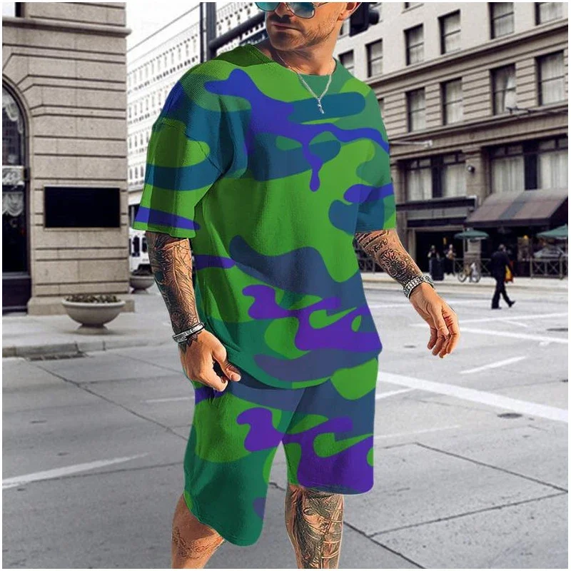 Модный мужской костюм, футболки с 3D принтом, шорты, комплект из 2 предметов, повседневный спортивный костюм, уличная одежда, наряд большого размера, мужская одежда
Модный мужской костюм, футболки с 3D принтом, шорты, комплект из 2 предметов, повседневный спортивный костюм, уличная одежда, наряд большого размера, мужская одежда