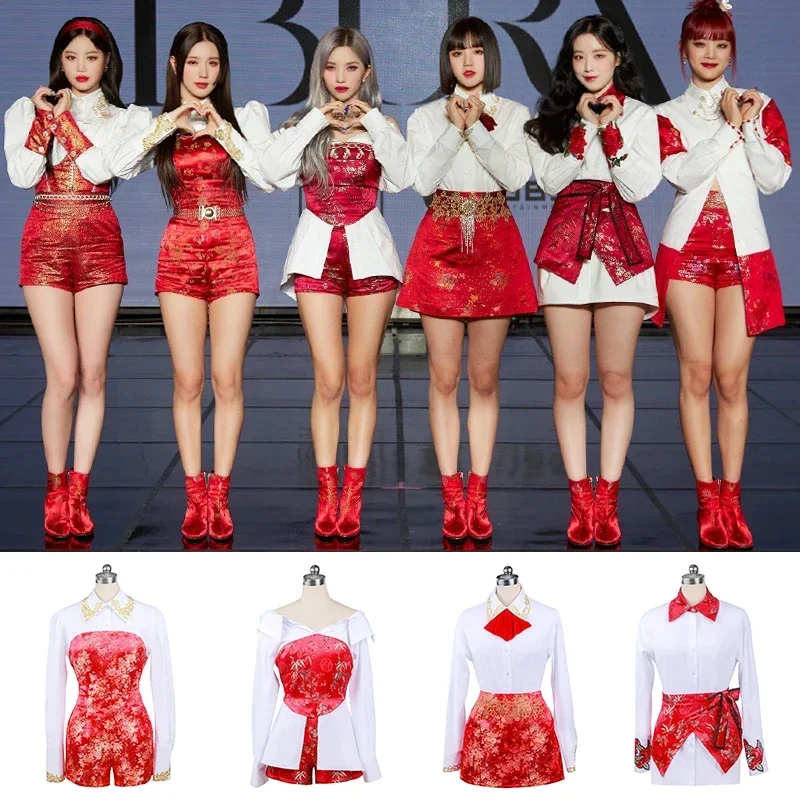 6 Styles Group Kpop Outfit Women Ladies Jazz Dance Costume Nightclub Dj Rave Festival Clothes Stage Hip Hop Clothing
6 Styles Group Kpop Outfit Women Ladies Jazz Dance Costume Nightclub Dj Rave Festival Clothes Stage Hip Hop Clothing