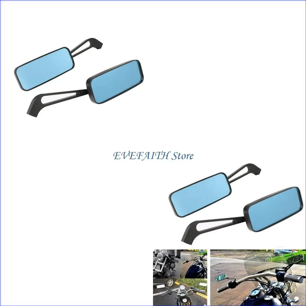 124B Wear Resistant Motorcycle Side Mirror Aluminum Rectangular Rear View Mirror
124B Wear Resistant Motorcycle Side Mirror Aluminum Rectangular Rear View Mirror