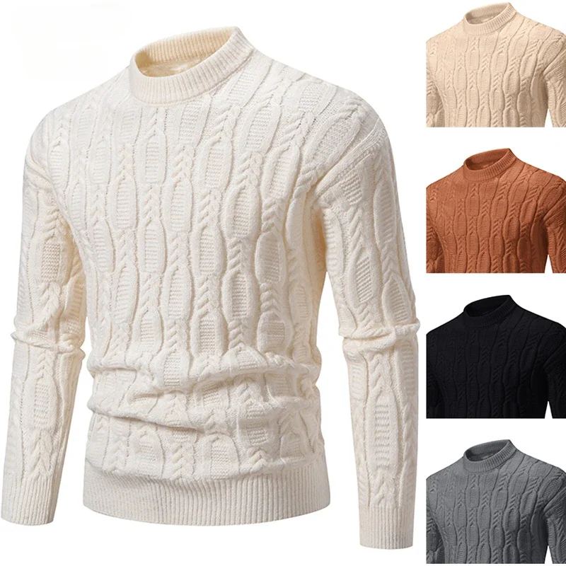 New Men's Crew Neck Sweater Soft Casual Sweaters for Men Autumn Classic Pullover Sweaters Mock Turtleneck Knitted Streetwear
New Men's Crew Neck Sweater Soft Casual Sweaters for Men Autumn Classic Pullover Sweaters Mock Turtleneck Knitted Streetwear