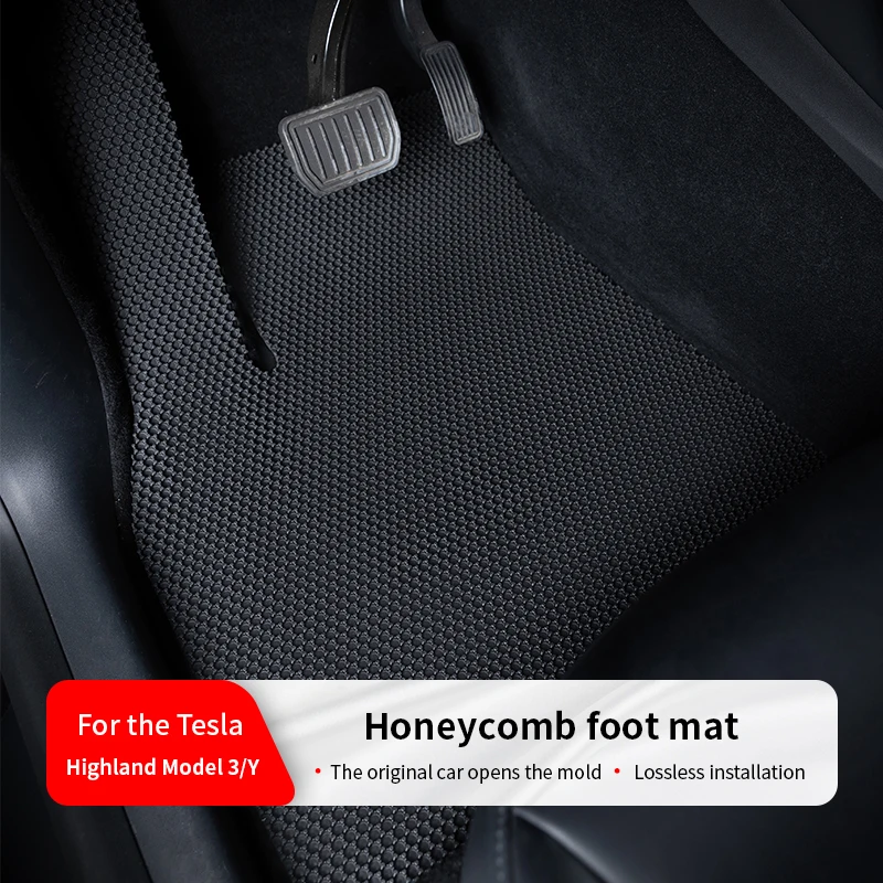 Applicable to Tesla 2025 Model 3 Y Multi-Model Trimmed Materials TPE Honeycomb Floor Mats Trunk Mats
Applicable to Tesla 2025 Model 3 Y Multi-Model Trimmed Materials TPE Honeycomb Floor Mats Trunk Mats