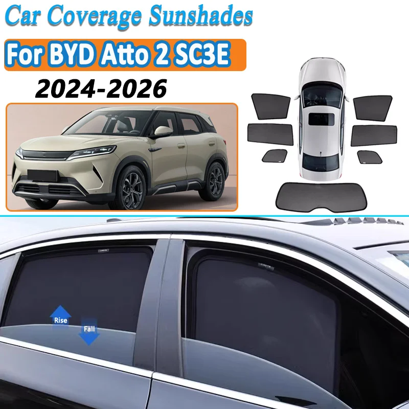 Car Mesh Shade For BYD ATTO2 DMI 2024-2026 Yuan Up Atto 2 S1 Pro Window Sunshade Sunscreen Privacy Curtains Visor Auto Accessori
Car Mesh Shade For BYD ATTO2 DMI 2024-2026 Yuan Up Atto 2 S1 Pro Window Sunshade Sunscreen Privacy Curtains Visor Auto Accessori