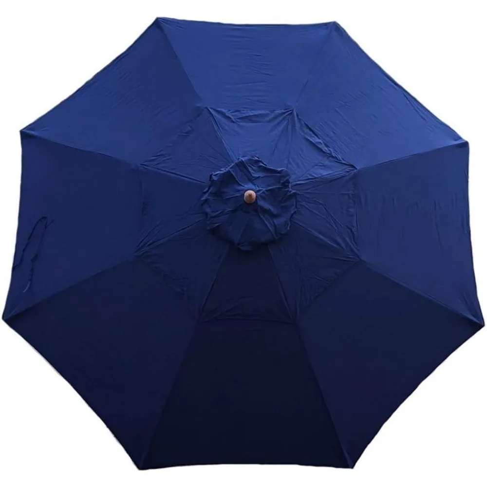 11ft Double Vented Patio Umbrella Replacement Canopy 8 Ribs Durable Olefin - UV Protective and Water Resistant Strong
11ft Double Vented Patio Umbrella Replacement Canopy 8 Ribs Durable Olefin - UV Protective and Water Resistant Strong