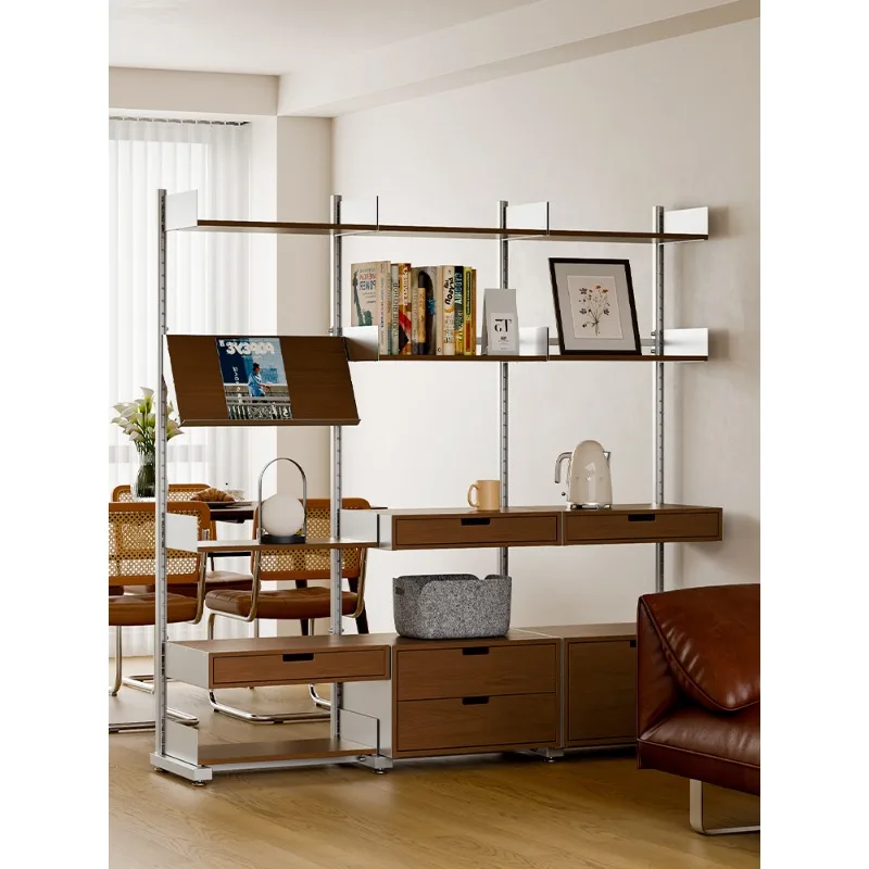 Medieval multi-layer floor rack without punching wall storage rack Small apartment living room kitchen open partition rack
Medieval multi-layer floor rack without punching wall storage rack Small apartment living room kitchen open partition rack