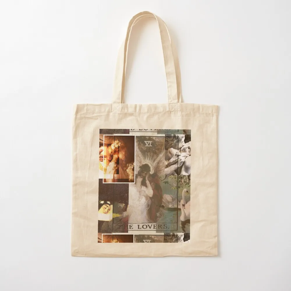 THE LOVERS TAROT COLLAGE SWEATSHIRT Tote Bag Women's tote bag tote bags aesthetic Canvas Bag
THE LOVERS TAROT COLLAGE SWEATSHIRT Tote Bag Women's tote bag tote bags aesthetic Canvas Bag