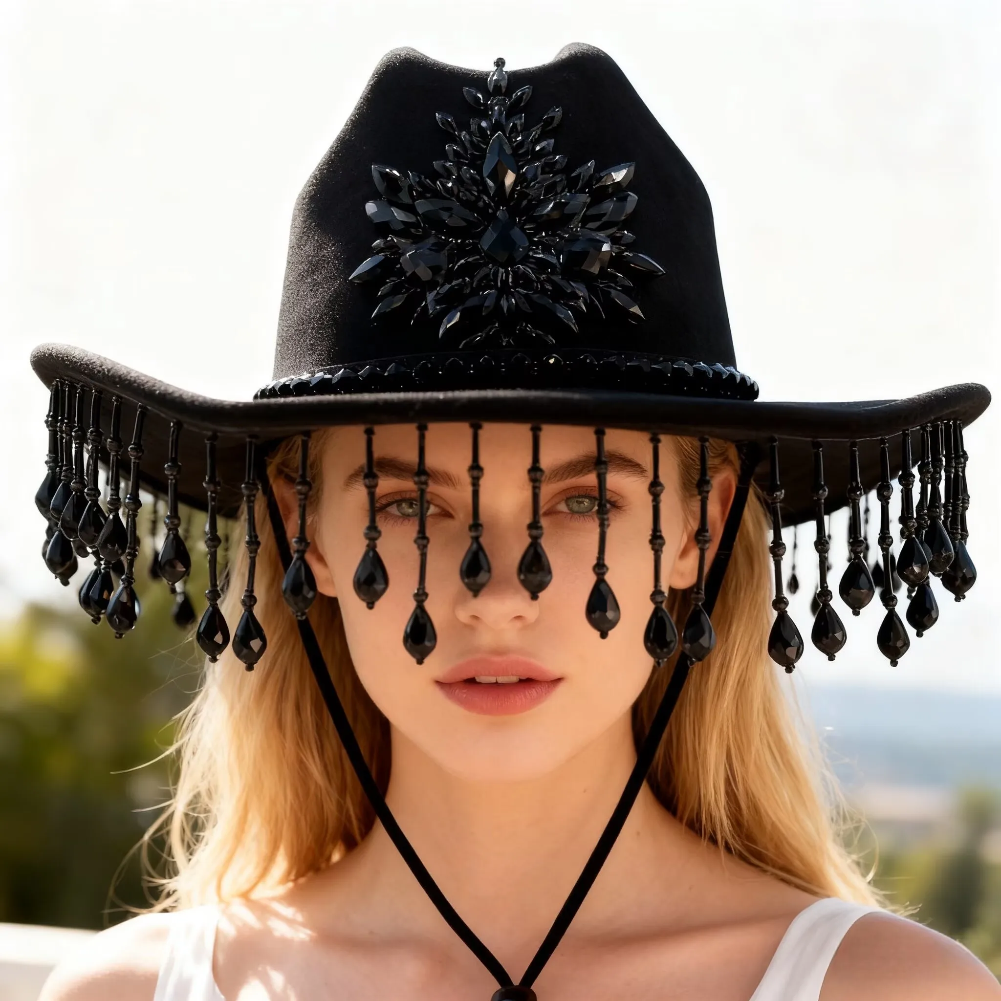 HongLuan блестящая костюмная шляпа для взрослых и ковбойские шляпы со стразами для женщин, ковбойские аксессуары для косплея и кепка в стиле пастушки
HongLuan блестящая костюмная шляпа для взрослых и ковбойские шляпы со стразами для женщин, ковбойские аксессуары для косплея и кепка в стиле пастушки