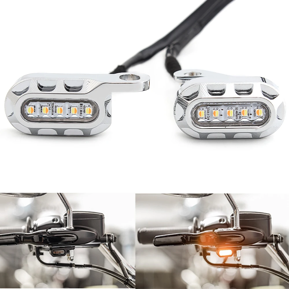 Mini Indicator Lamp Motorcycle Safety DC12V DRL Turn Signals Indicators Blinker Light For Harley Sportster XL 2004-2021
Mini Indicator Lamp Motorcycle Safety DC12V DRL Turn Signals Indicators Blinker Light For Harley Sportster XL 2004-2021
