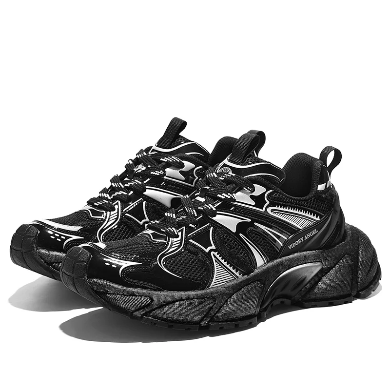 Sports and leisure shoes, men's shoes, marathon oversized air cushioned shoes, fly woven all season rubber, wear-resistant, anti
Sports and leisure shoes, men's shoes, marathon oversized air cushioned shoes, fly woven all season rubber, wear-resistant, anti