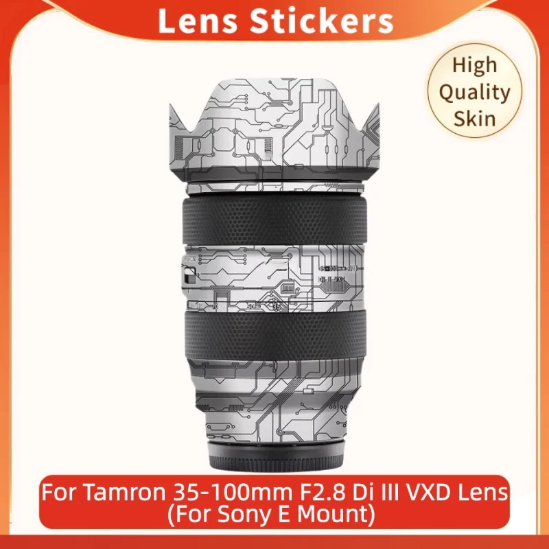 For Tamron 35-100mm F2.8 Di III VXD For Sony E Mount Lens Sticker Body Protective Anti-Scratch Decal Skin Protector Coat
For Tamron 35-100mm F2.8 Di III VXD For Sony E Mount Lens Sticker Body Protective Anti-Scratch Decal Skin Protector Coat