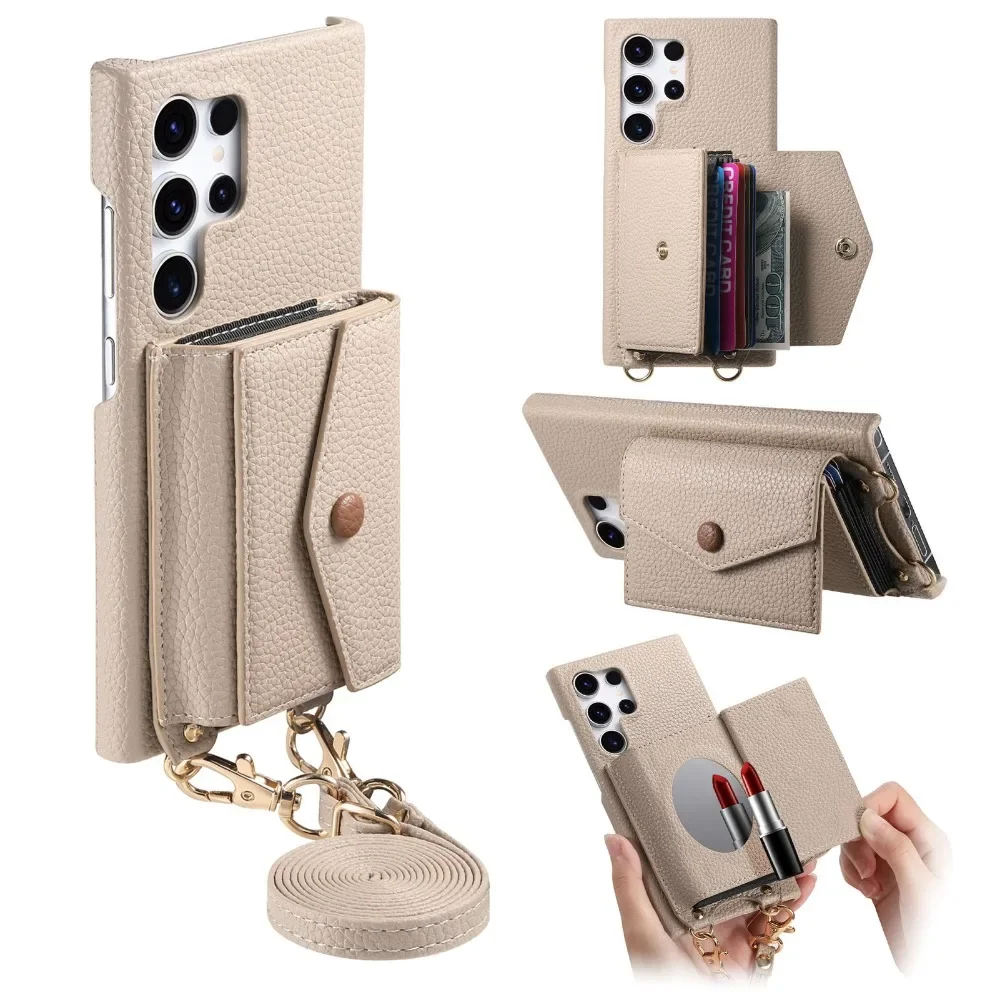 Crossbody Wallet with Card Holder Phone Case for Samsung S25 S24 S23 S22 Ultra Plus A56 A36 A26 A16 A06 A55 A35 A15 A25 Cover
Crossbody Wallet with Card Holder Phone Case for Samsung S25 S24 S23 S22 Ultra Plus A56 A36 A26 A16 A06 A55 A35 A15 A25 Cover