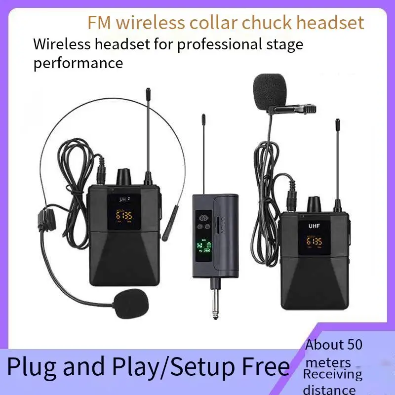 Беспроводной микрофон на воротник, нагрудный микрофон для выступлений, пения, сценический микрофон, гарнитура для наружных занятий, преподавания, с защитой от обратной связи.
Беспроводной микрофон на воротник, нагрудный микрофон для выступлений, пения, сценический микрофон, гарнитура для наружных занятий, преподавания, с защитой от обратной связи.