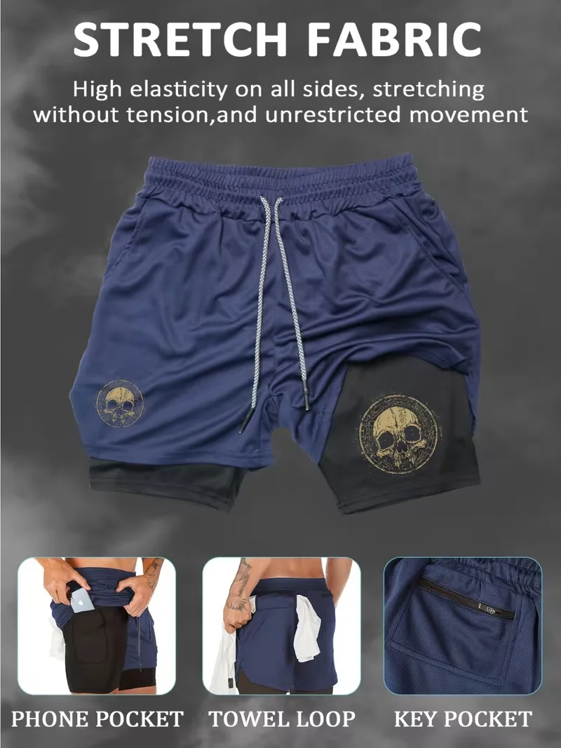 New Men's Running and Sports Shorts Gym Training 2-in-1 Quick drying Multi functional Double layered Promotion Latest Hot Sale
New Men's Running and Sports Shorts Gym Training 2-in-1 Quick drying Multi functional Double layered Promotion Latest Hot Sale