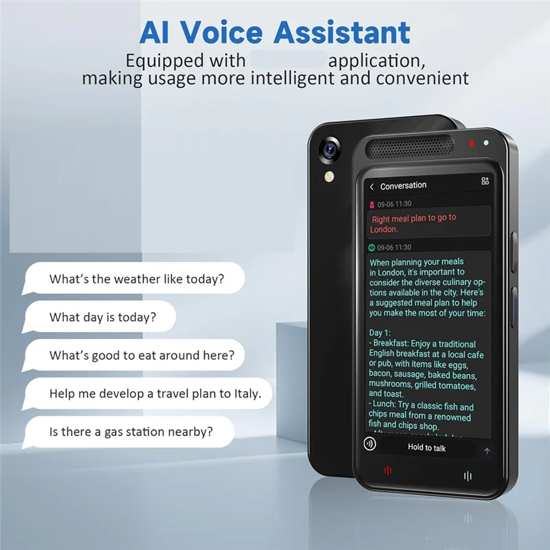 New-138 Language Translator Device With Two-Way Instant Translation, 4.1Inch HD Screen, Offline & Online Modes
New-138 Language Translator Device With Two-Way Instant Translation, 4.1Inch HD Screen, Offline & Online Modes