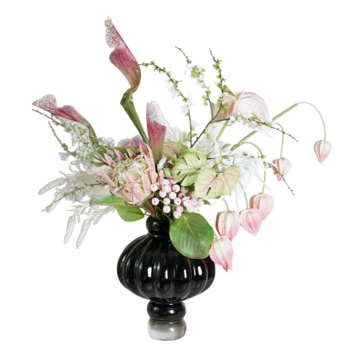 Modern, simple, pink and green, emperor flower, dining table, front desk, furnishings, decoration
Modern, simple, pink and green, emperor flower, dining table, front desk, furnishings, decoration