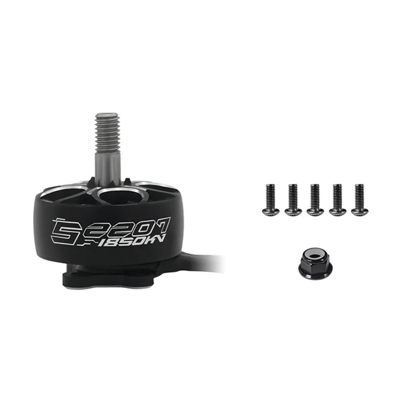 ABRU-S2207 6S 8S Brushless Aeromodelling Motor High Efficiency High Torque For 5 Inch Drones
ABRU-S2207 6S 8S Brushless Aeromodelling Motor High Efficiency High Torque For 5 Inch Drones