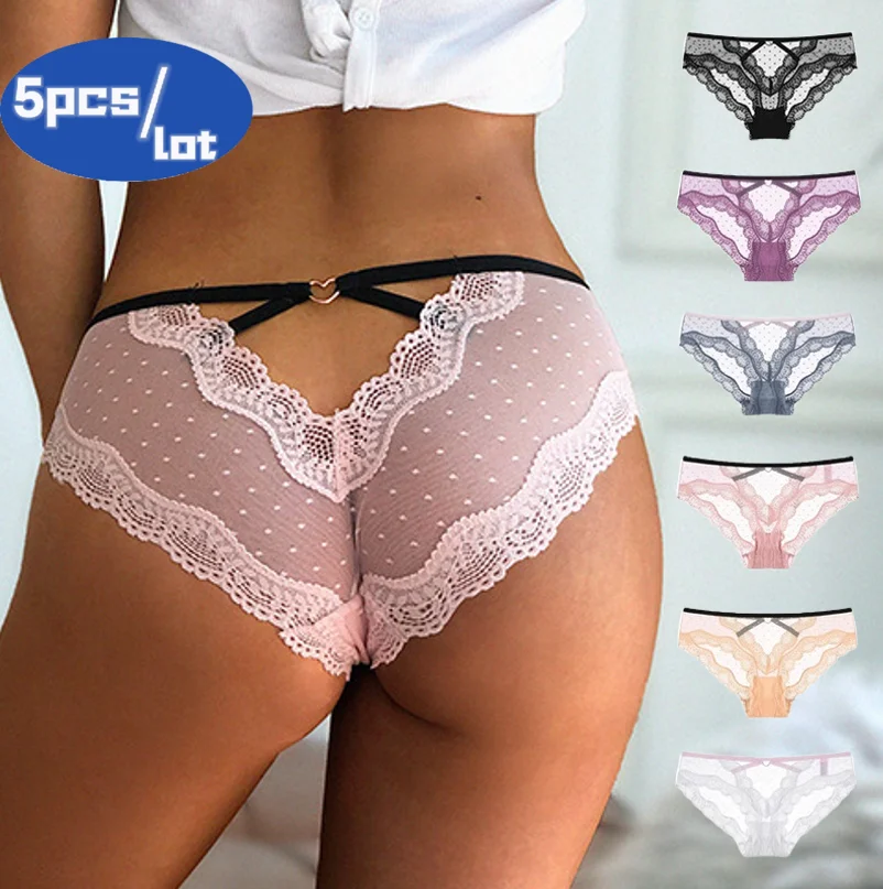 Sexy Lace Thong Women Heart Low Waist Panties Transparent Underwear Ladies Briefs Lingerie Panty Secret Womens Lingerie 0684
Sexy Lace Thong Women Heart Low Waist Panties Transparent Underwear Ladies Briefs Lingerie Panty Secret Womens Lingerie 0684