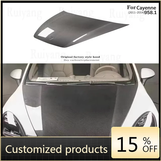 High quality and reliableFor 2011-2014 Cayenne Carbon Fiber Engine Hood Dry Carbon 958 New Front Bumper Upgrade Position Front
High quality and reliableFor 2011-2014 Cayenne Carbon Fiber Engine Hood Dry Carbon 958 New Front Bumper Upgrade Position Front