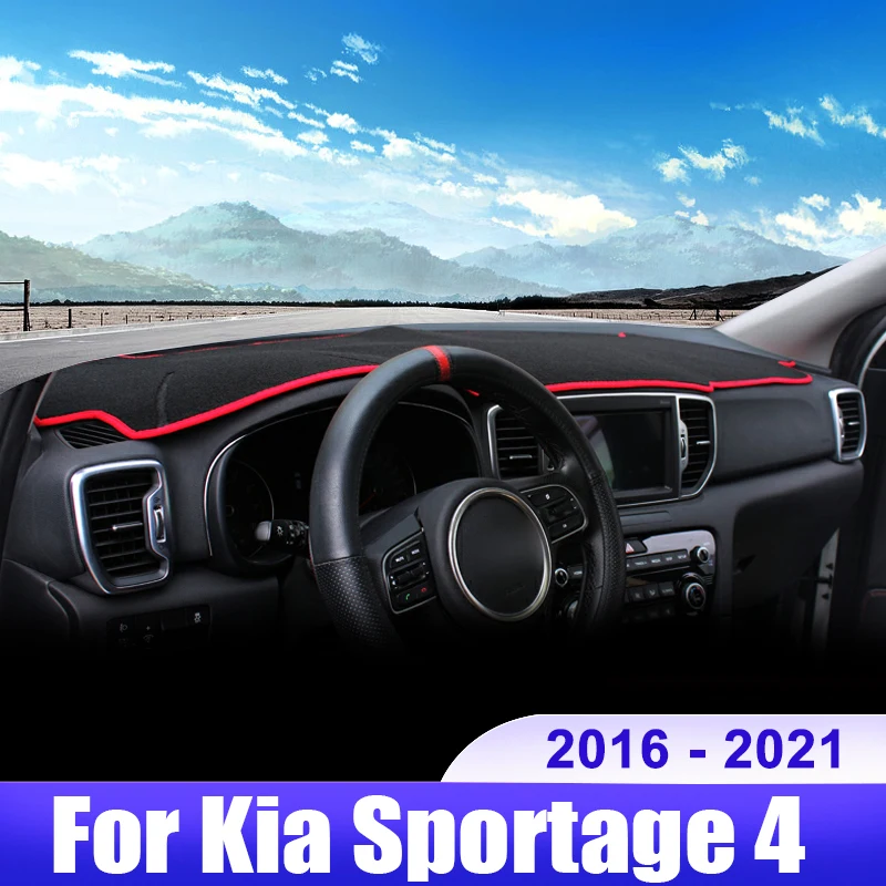 For Kia Sportage 4 QL 2016 2017 2018 2019 2020 2021 Car Dashboard Cover Dash Mat Sun Shade Avoid Light Non-slip Pad Accessories
For Kia Sportage 4 QL 2016 2017 2018 2019 2020 2021 Car Dashboard Cover Dash Mat Sun Shade Avoid Light Non-slip Pad Accessories