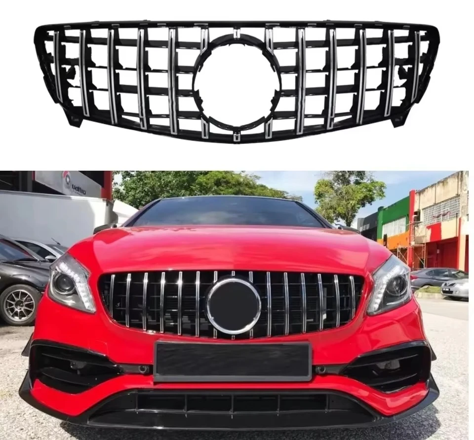 For a Class W176 2016-18 Gt High Glossy ABS Grille Center Frame
For a Class W176 2016-18 Gt High Glossy ABS Grille Center Frame