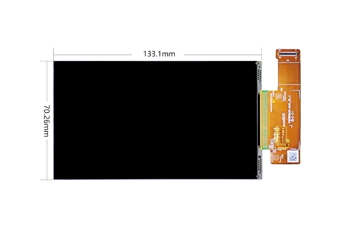 New 5.5-inch 4K photopolymerization 3D printer VS055QUM-NH0 monochrome black and white LCD display screen 
New 5.5-inch 4K photopolymerization 3D printer VS055QUM-NH0 monochrome black and white LCD display screen