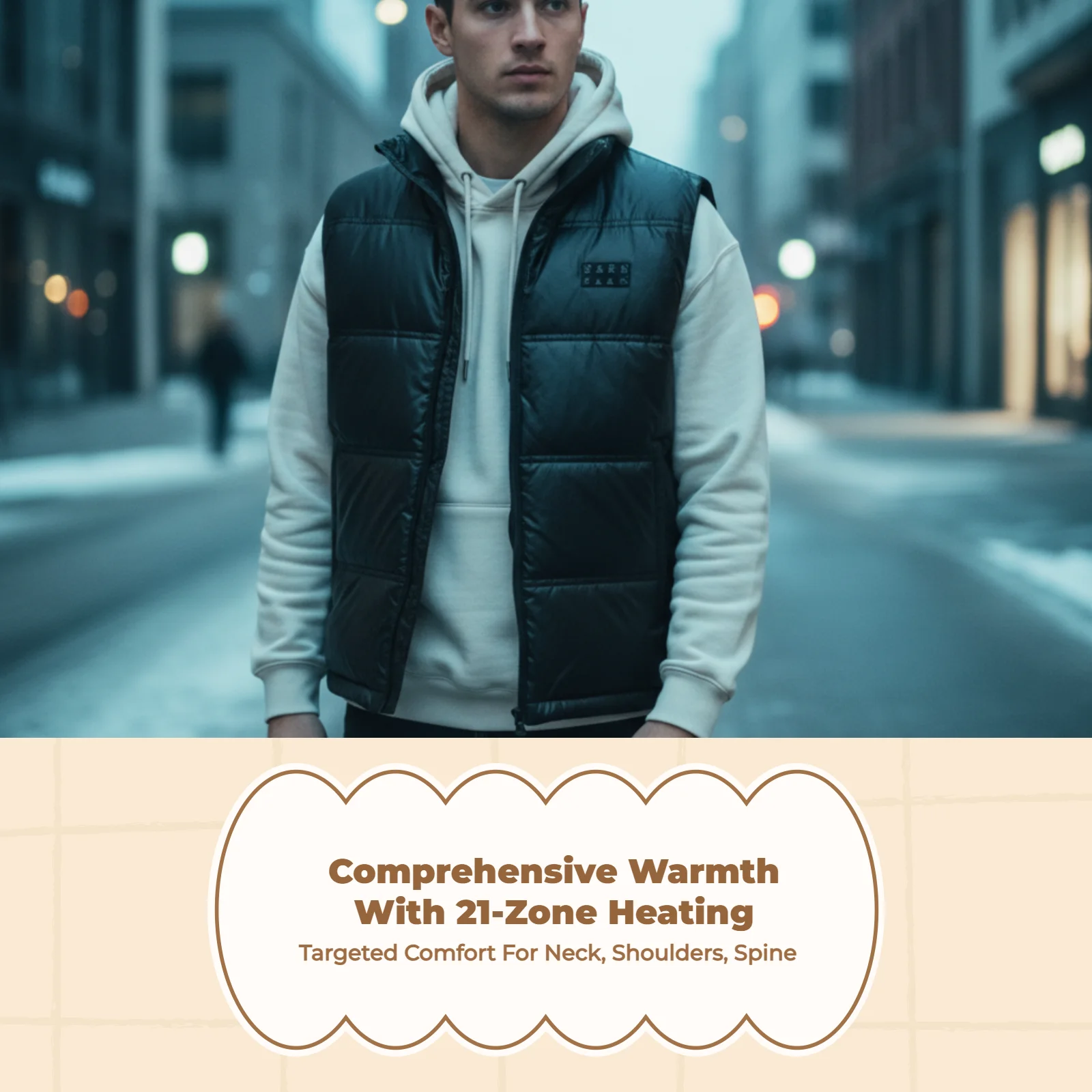 Жилет с подогревом: интеллектуальный контроль температуры
Жилет с подогревом: интеллектуальный контроль температуры