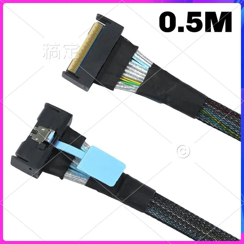 AP-Slimline SAS MCIO SFF-8654 8I 5.0 PCIE 74Pin To MCIO 865 Server Data High Speed Adapter Cable PCIE5.0 PC Accessories 0.5M
AP-Slimline SAS MCIO SFF-8654 8I 5.0 PCIE 74Pin To MCIO 865 Server Data High Speed Adapter Cable PCIE5.0 PC Accessories 0.5M