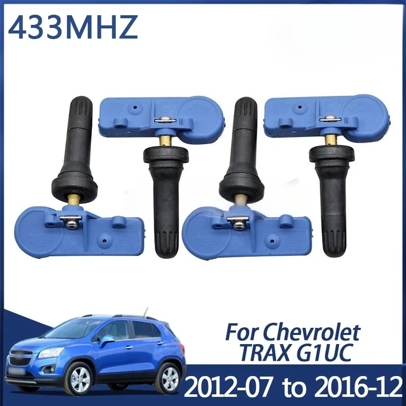 4 шт. датчиков давления в шинах TPMS 433 МГц для Chevrolet TRAX 2012-07 до 2016-12 13581561 20922901 22853740
4 шт. датчиков давления в шинах TPMS 433 МГц для Chevrolet TRAX 2012-07 до 2016-12 13581561 20922901 22853740