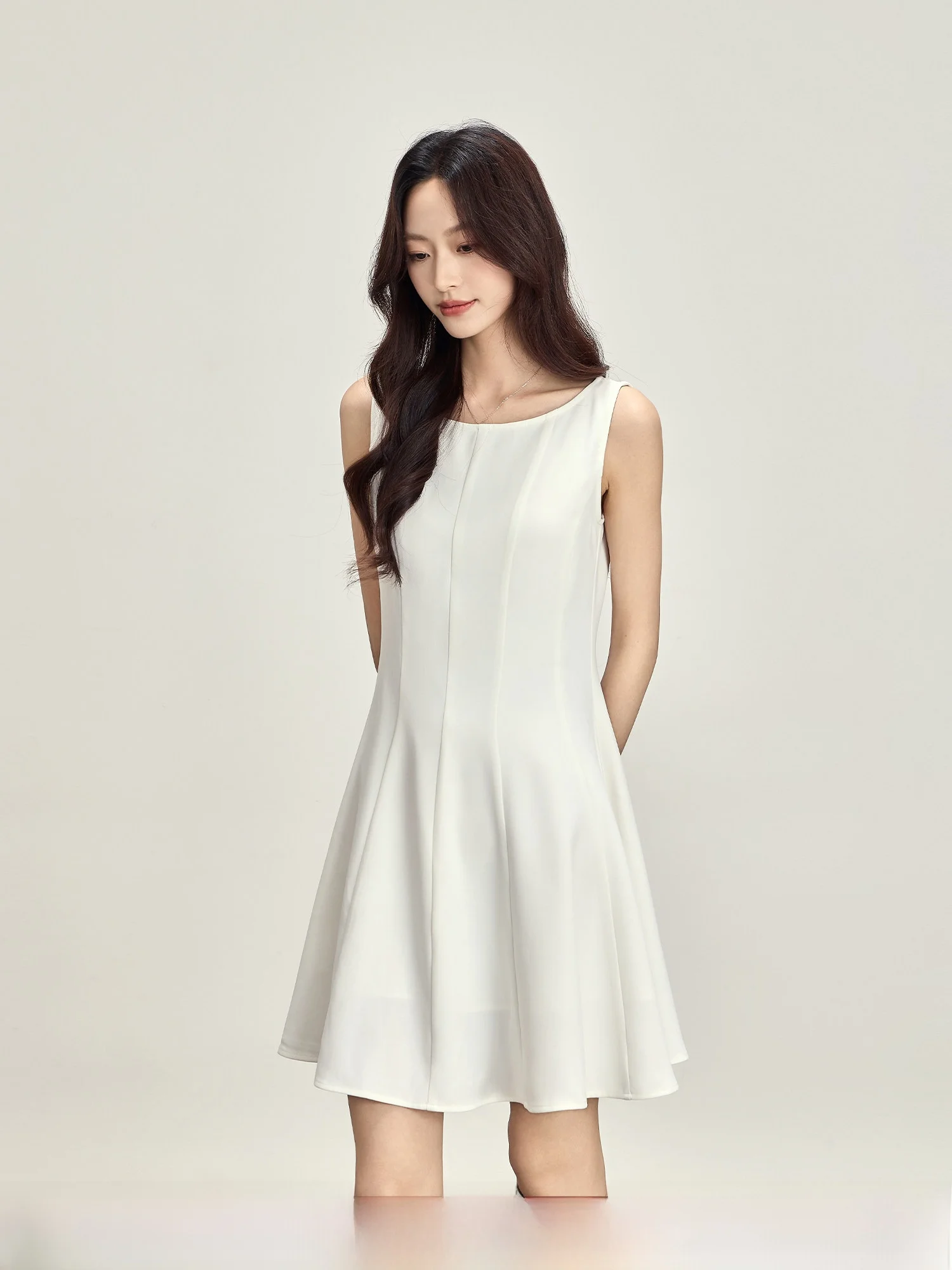 Summer White Dr Women's Simple Korean Sle Svel High Waist Dr Soft Comfortable Polyester Fiber A-Line Skirt
Summer White Dr Women's Simple Korean Sle Svel High Waist Dr Soft Comfortable Polyester Fiber A-Line Skirt