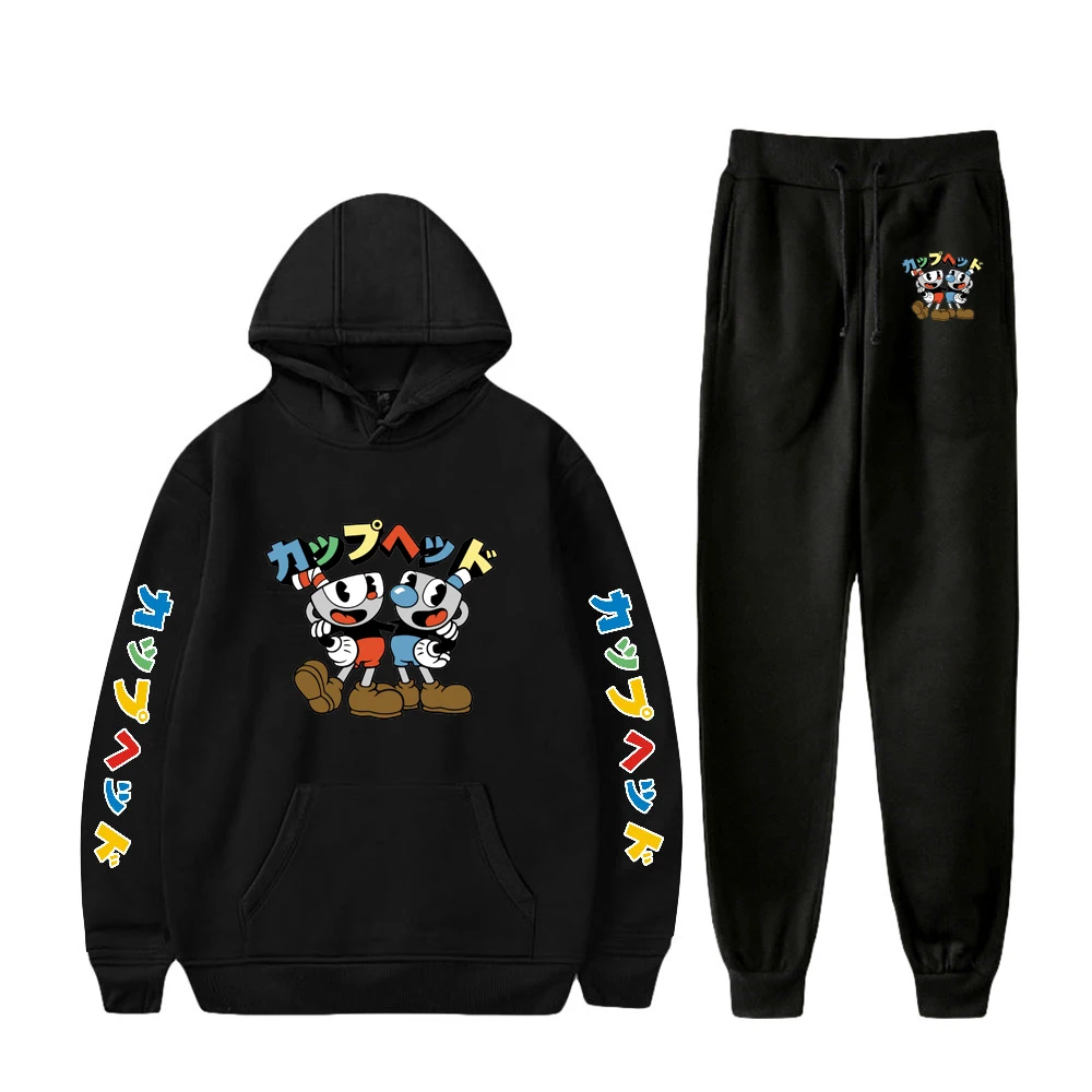 The Cuphead Show Anime Two Piece Set Women Men's Set Unisex Hoodies Sweatpants Harajuku Streetwear 2022 American Cartoon Clothes
The Cuphead Show Anime Two Piece Set Women Men's Set Unisex Hoodies Sweatpants Harajuku Streetwear 2022 American Cartoon Clothes