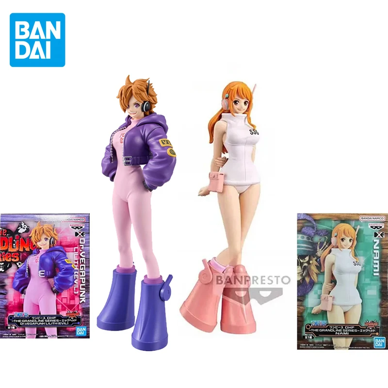 Оригинальные фигурки BANDAI DXF Nami LILITH Egghead Island, серия Grandline, аниме, игрушки для детей, Подарочная модель
Оригинальные фигурки BANDAI DXF Nami LILITH Egghead Island, серия Grandline, аниме, игрушки для детей, Подарочная модель