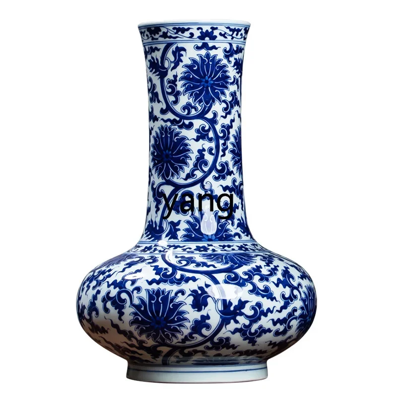 CX Retro New Chinese Style Living Room Blue and White Porcelain Decoration Twine Matrass Crafts
CX Retro New Chinese Style Living Room Blue and White Porcelain Decoration Twine Matrass Crafts