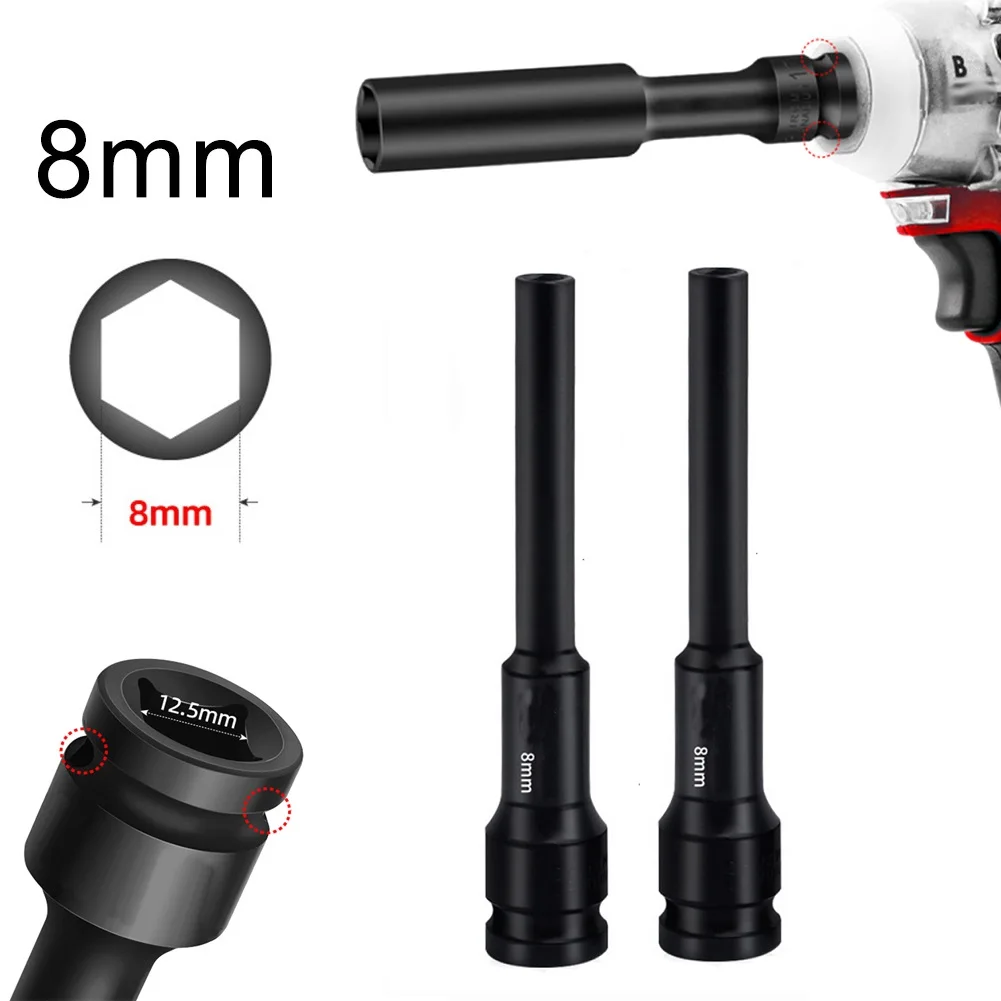 2Pcs 1/2'' Drive Socket Head 8mm Adapter Hex Shank For Electric Impact Wrench Spanner Converter Power Tools Accessories
2Pcs 1/2'' Drive Socket Head 8mm Adapter Hex Shank For Electric Impact Wrench Spanner Converter Power Tools Accessories