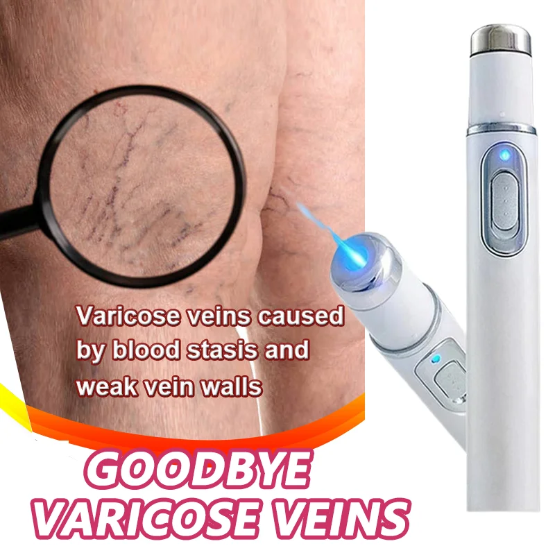 Varicose vein laser pointer Reduces swelling Soothes leg pain Prevents further vein damage Reduces itching irritation Massage
Varicose vein laser pointer Reduces swelling Soothes leg pain Prevents further vein damage Reduces itching irritation Massage