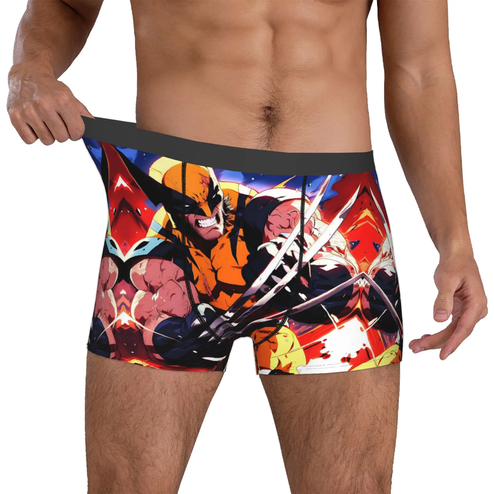 Custom Male Cool W-Wolverines Underwear Comics Animation Boxer Briefs Breathable Shorts Panties Underpants
Custom Male Cool W-Wolverines Underwear Comics Animation Boxer Briefs Breathable Shorts Panties Underpants