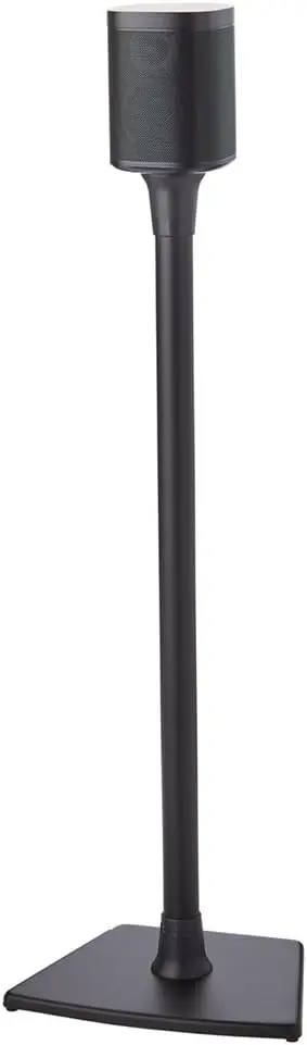 Speaker Stand for Sonos One, Play:1, Play:3, Audio-Enhancing Design with Cable Management, Single Black
Speaker Stand for Sonos One, Play:1, Play:3, Audio-Enhancing Design with Cable Management, Single Black