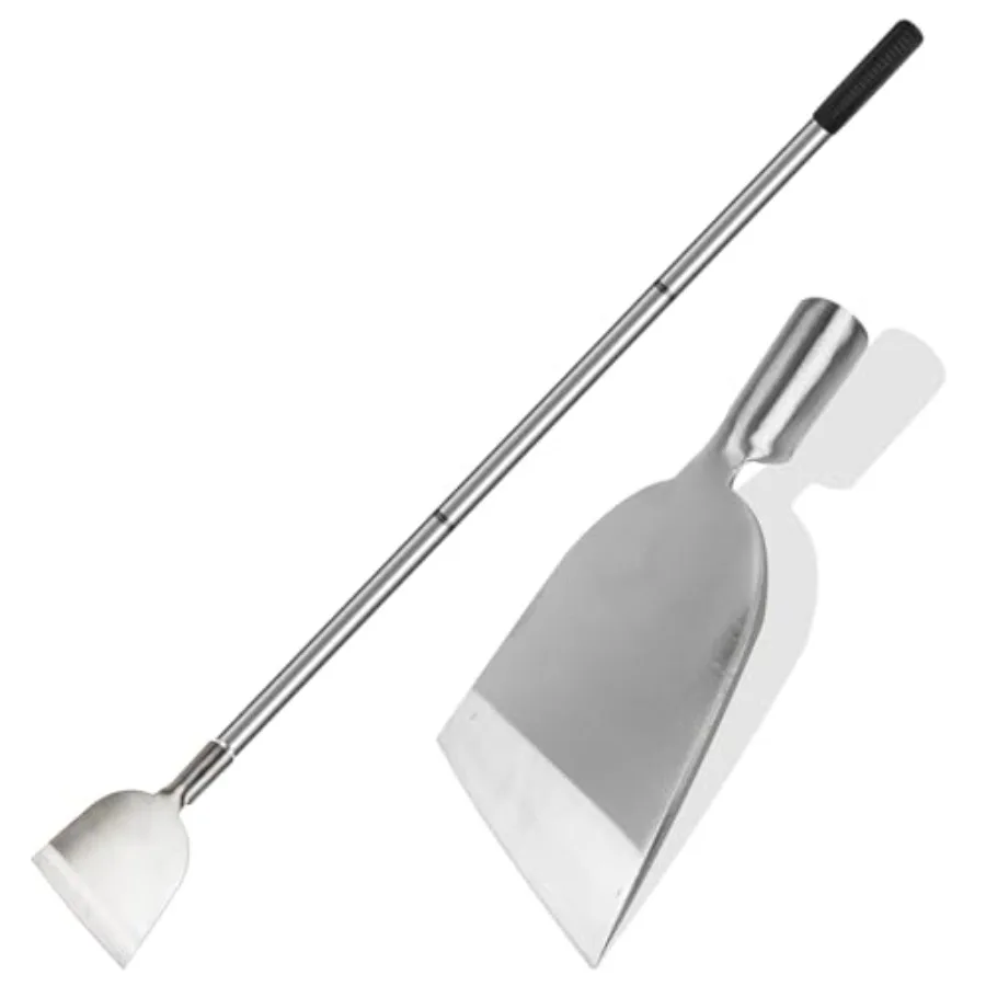 Floor Scraper Long Handle Stainless Steel Multifunctional Cleaning Shovels with Flat Head Moss Plaster Wall Putty Shingle Remov
Floor Scraper Long Handle Stainless Steel Multifunctional Cleaning Shovels with Flat Head Moss Plaster Wall Putty Shingle Remov