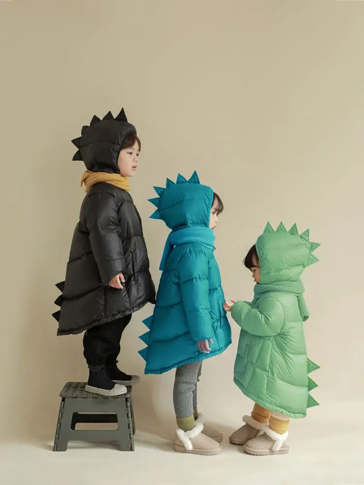 Toddler Kids Autumn Winter Dinosaur Parka - Windproof Thickened Warm Down Snowsuit for Boys & Girls
Toddler Kids Autumn Winter Dinosaur Parka - Windproof Thickened Warm Down Snowsuit for Boys & Girls