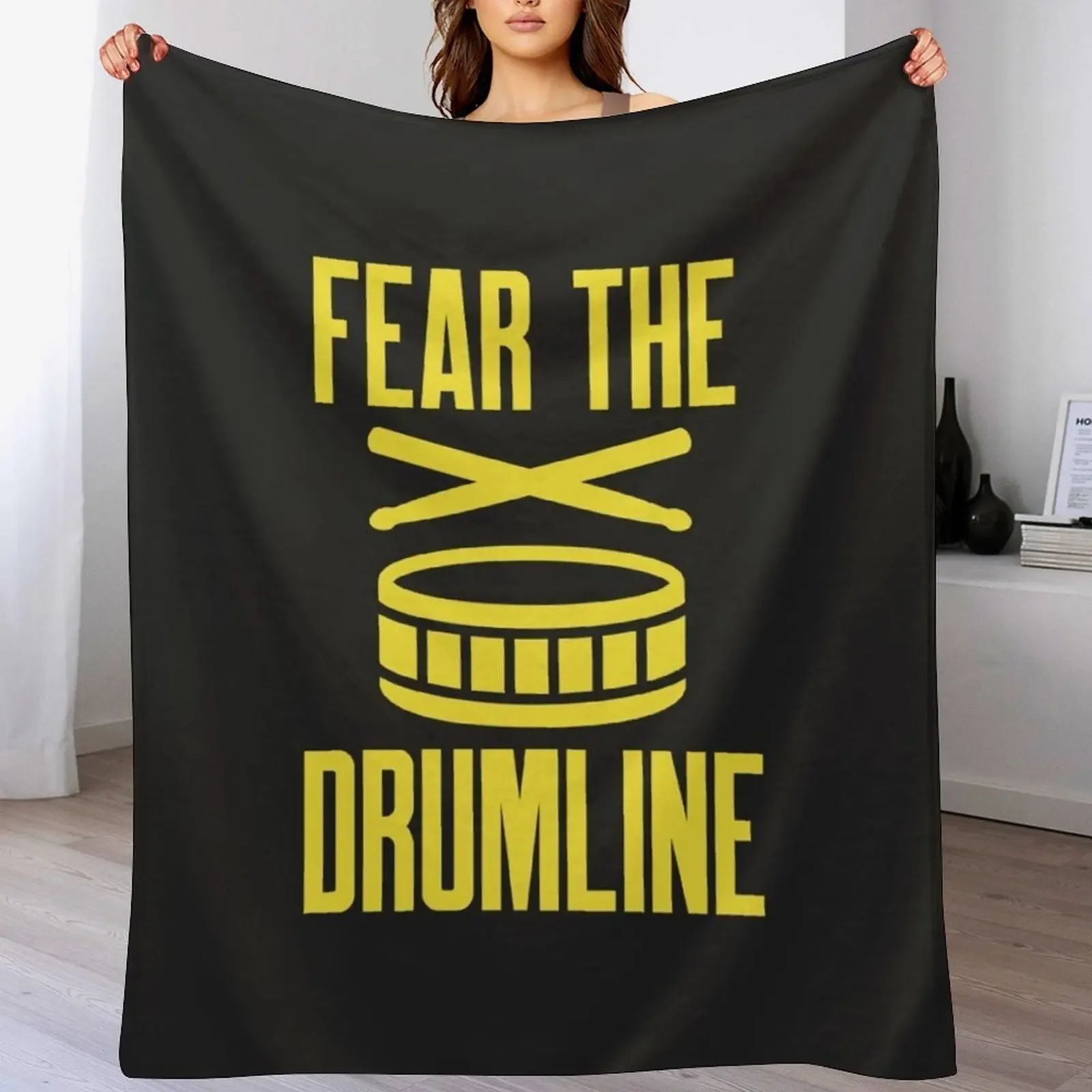 Fear The Drumline Band Gift Throw Blanket Warm Accent Blanket for Living Room Decoration
Fear The Drumline Band Gift Throw Blanket Warm Accent Blanket for Living Room Decoration