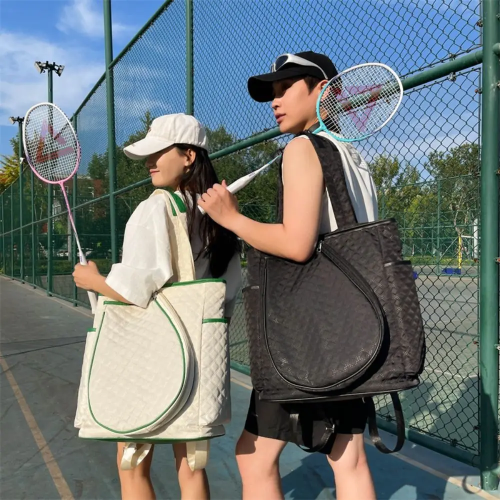 2 Rackets Tennis Racket Bag Multiple Pockets Large Capacity Badminton Backpack Waterproof Nylon Racquet Carrying Bag
2 Rackets Tennis Racket Bag Multiple Pockets Large Capacity Badminton Backpack Waterproof Nylon Racquet Carrying Bag