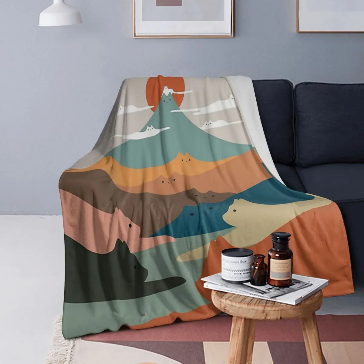 Cat Landscape 132 Blankets Soft Warm Flannel Throw Blanket Bedspread for Bed Living room Picnic Travel Home Couch
Cat Landscape 132 Blankets Soft Warm Flannel Throw Blanket Bedspread for Bed Living room Picnic Travel Home Couch