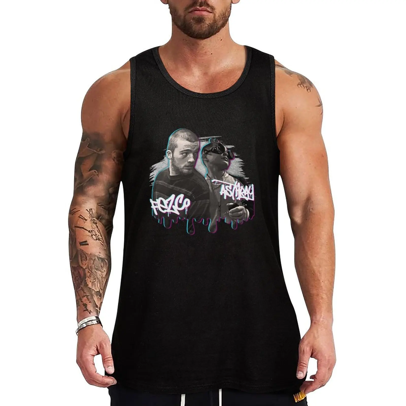 Euphoria Fezco and Ashtray Tank Top Rugged Workwear Tank Top Durable Sleeveless Wear
Euphoria Fezco and Ashtray Tank Top Rugged Workwear Tank Top Durable Sleeveless Wear