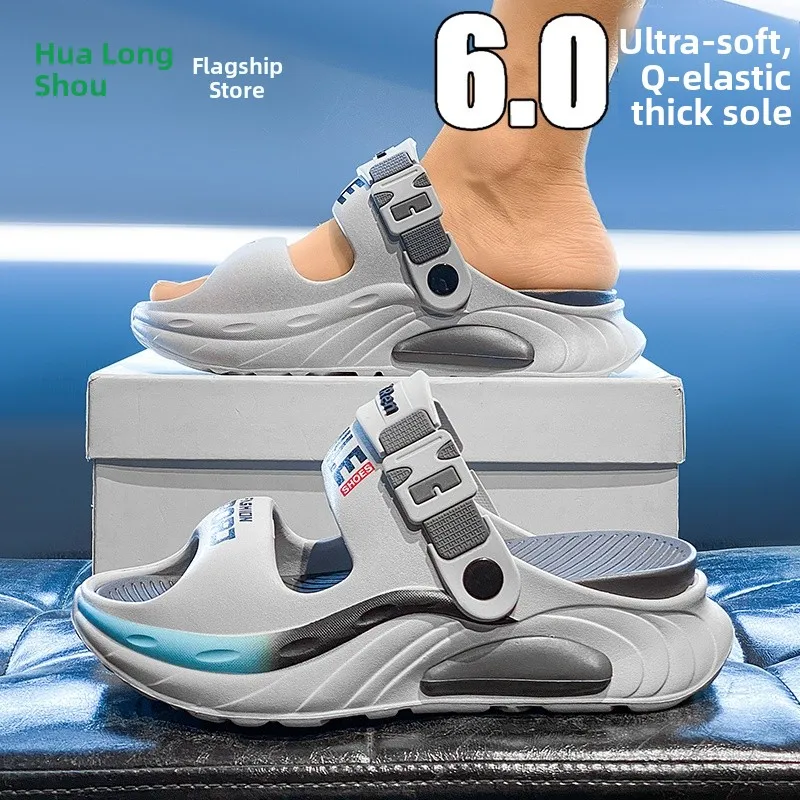 Men's Summer Thick Bottom Sandals Anti-Slip Beach Shoes Driving Comfortable Outdoor Two-Purpose Slip-On EVA Material
Men's Summer Thick Bottom Sandals Anti-Slip Beach Shoes Driving Comfortable Outdoor Two-Purpose Slip-On EVA Material