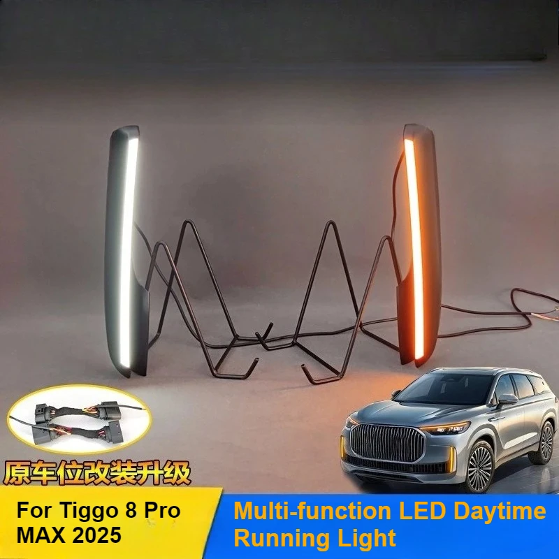 For Cherry Tiggo 9 JAECOO J8 2025 Daytime Running Light Front Fog Lamp Led Flowing Turn Signal Light Modification Accessories
For Cherry Tiggo 9 JAECOO J8 2025 Daytime Running Light Front Fog Lamp Led Flowing Turn Signal Light Modification Accessories