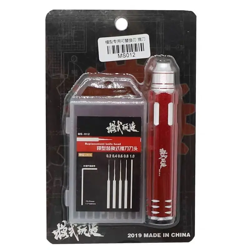 Нож для трансформации моделей Mode Play Maker MS012: прецизионный металлический инструмент для детализации и разметки, для моделей Gundam и военной техники
Нож для трансформации моделей Mode Play Maker MS012: прецизионный металлический инструмент для детализации и разметки, для моделей Gundam и военной техники