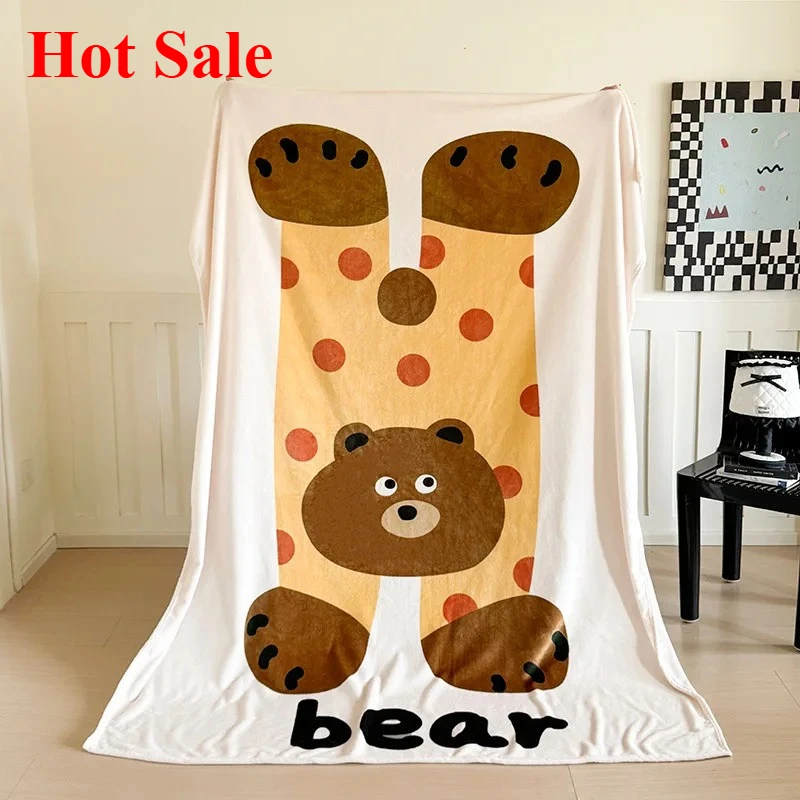 2025 new Hot Sale milk fleece flannel blanket cartoon animal large version print casual blanket office nap casual blanket
2025 new Hot Sale milk fleece flannel blanket cartoon animal large version print casual blanket office nap casual blanket