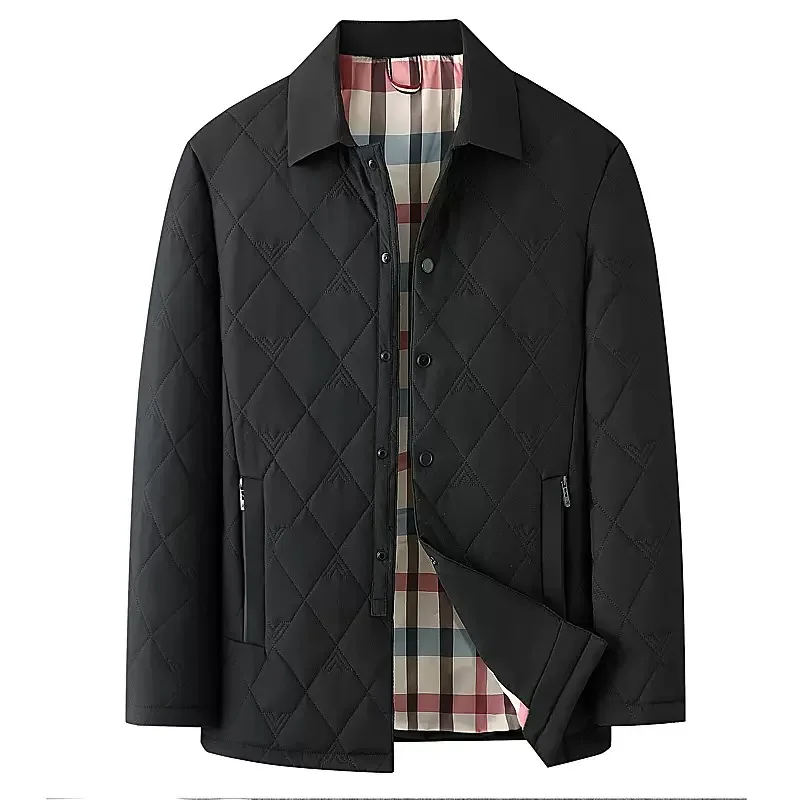 Autumn and Winter Fashion Trend Solid Color Thickened Warm Cotton Clothing Men's Casual Loose Sports Windproof Large Size Coat
Autumn and Winter Fashion Trend Solid Color Thickened Warm Cotton Clothing Men's Casual Loose Sports Windproof Large Size Coat