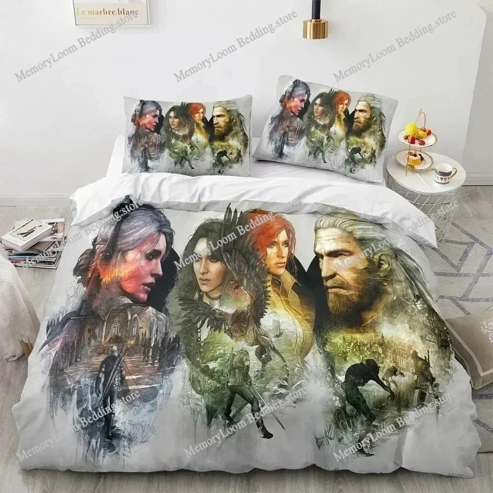 Witchers Duvet Cover Game Bedding Set Double Twin Full Queen King Adult Kids Bedclothes Polyester Quilt Cover
Witchers Duvet Cover Game Bedding Set Double Twin Full Queen King Adult Kids Bedclothes Polyester Quilt Cover