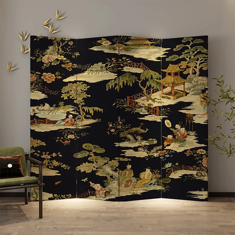 Customizable medieval folding screen partition living room entrance door movable
Customizable medieval folding screen partition living room entrance door movable