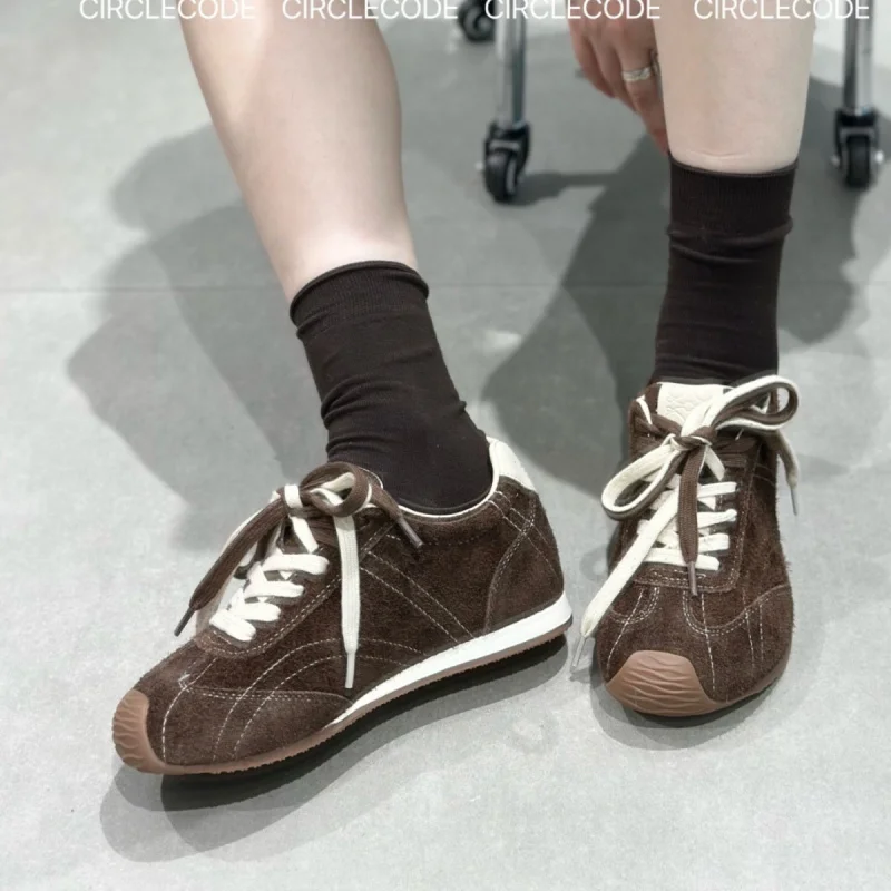 Breathable genuine leather training shoes for women's casual sports multifunctional low cut comfortable flat shoes
Breathable genuine leather training shoes for women's casual sports multifunctional low cut comfortable flat shoes